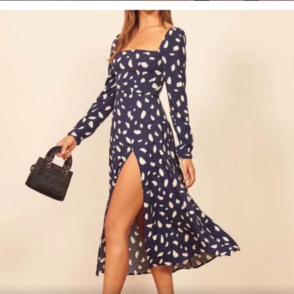 Blue “sigmund” style dress